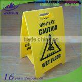 Eco-friendly Corrugated Plastic Yellow Caution Sign thumbnail-2