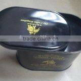 Oval Tea Tin With Inner Lid/Outer Sliding Lid thumbnail-1