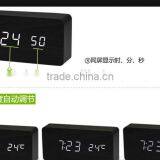 Creative LED Wood Clock;led Digital Clock;wood Carving Clock thumbnail-4