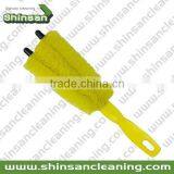 PP ,TPR Blue+black+grey Two Prong Brush,car Wash Brush,wheel Brush thumbnail-6