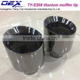 Factory Price High Quality Car Parts Universal Titanium Muffler Tip thumbnail-2