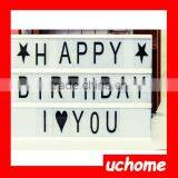 UCHOME Cinematic Light Box / Home Decoration Letter Light Box thumbnail-5