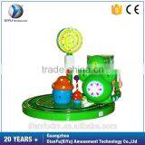 Hot Sale Rotating Game Machine Kids Ride on Track Train for Shopping Mall thumbnail-1