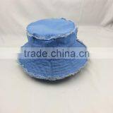 Bucket Hat / Cotton Polyester Denim Fabric Bucket Hat thumbnail-6