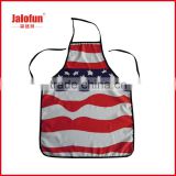 Hot Sale Custom christmas disposable apron plastic with own design
