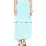 Hot Selling Latest Colorful Wholesale Chevron Maxi Skirt Long Design thumbnail-1