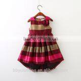 Kids Clothing Colorful Girl Party Dress Shiny Satin Appliqued Printing Dress thumbnail-4