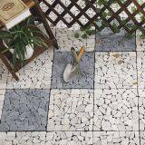 30x30cm Outdoor Waterproof Natural Travertine Stone Deck Flooring Tiles for Garden by China Manufacturer thumbnail-3
