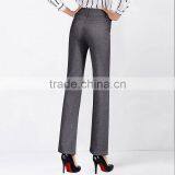 2017 Female and Straight Legged Trousers High Waisted Trousers Pendant Thin OL Dress Pants Size Middle-aged Leisure Pants Custom thumbnail-4