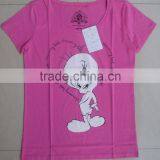 New Stylish Printed Short Sleeve Ladies t - Shirts thumbnail-1