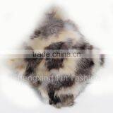 CX-D-33G Real Fox Fur Christmas Decoration Pillows Cushion Cover Pillow Case thumbnail-2