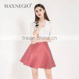 Nice Design High Quality Latest Fashion Elegant Clothes Manufacturer Guangzhou Women Smart Casual Dress 2016 thumbnail-1