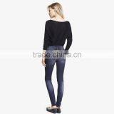 Wholesale Ladies Tight Jeans Top Design thumbnail-2