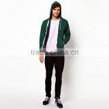 Green Custom Flex Zip Up Hoodie Custom Made Sports Hoodie thumbnail-3