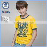 2016 Wholesale Cotton t Shirt , New Design Boy Cotton t Shirt , Comfortable Summer Cotton t Shirt thumbnail-1