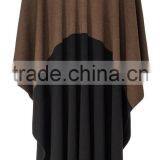 Womens Wool Poncho and Shawls Knit Poncho Sweater for Women thumbnail-5