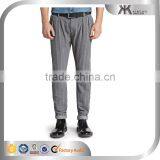 Mens Casual Winter Knitted Wool Pants Vertical Stripes Pants thumbnail-1