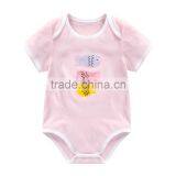 100% Cotton Comfortable Romper Summer Breathable Newborn Baby Clothes thumbnail-1