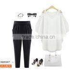 European Fashion Oversize Women Shirts Lace up Loose Casual Blouse Tops for Women thumbnail-3