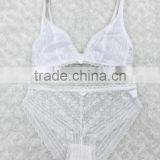 Ladies Excellent Embroidery Lace Charming Soft Sexy Bra Panty Set thumbnail-6