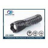 3 Mode Switch High Power Black CREE LED Flashlight for Camping / Hiking