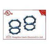Steel Lock Nut For EMT / IMC Rigid Conduit Electro Galvanized With Eight Angles