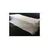 White PE / PET 3 Dimensional Fabric, 100% Polyester Three-dimensional Mesh Fabric for Mattress, Cush