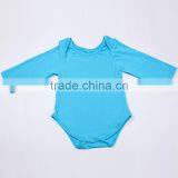 Baby Long Sleeve Plain Red Baby Bodysuit 100% Cotton Baby Romper for Winter thumbnail-3