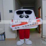 Realiable factory customize cartoon mascot wearing clothing costume