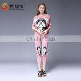 Beautiful School Clothing Pink Light Gray Young Girls Pleated Twinset / Blouses thumbnail-1