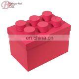 Paper Lego Colorful Chidrens Toy Storage Box thumbnail-2