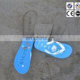 hot selling promotional die-cut logo design flip flops