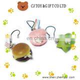 Colourful Food Shaped Phone Strap