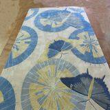 Butterfly Motif Cut Pile Area Rug Carpet Wool Beautiful Carpet Living Room thumbnail-2