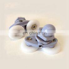 High Quality Plastic Double Wheel Glass Pulley thumbnail-1