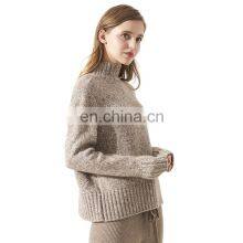 Эрдос. Шерстяной свитер из Cashmere для женщин, свитер с воротником на всю грудь большого размера thumbnail-1