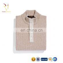 100% Merino Wool Men Turtleneck Knitted Sweater Crochet Sweater Pattern thumbnail-3