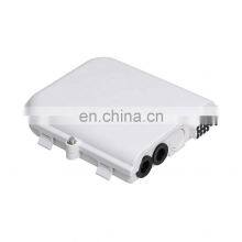 8 Port Fiber Access Terminal Box With Plug in Type PLC Splitter