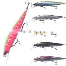 115mm 14g Minnow Lure Hard Bait Deep Suspension Fishing Lure Plastic Artificial Bait thumbnail-1