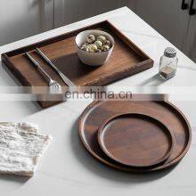 Concise Nordic Style Delicate Natural Wooden Table Craft Tray 40.5x18.5x2cm thumbnail-4