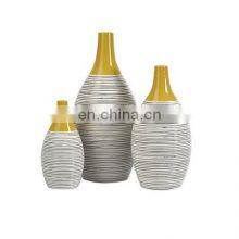 Latest Designer Hand Painted Ceramic Flower Vase New Arrival Home Decors Enamel Coated Flower Vases For Sale