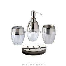 Черные ванные аксессуары из нержавеющей стали. Сантехнические наборы разных цветов. Набор ванных аксессуаров для дома и отелей thumbnail-3