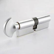 Fan Thumbturn Single Open Euro Profile Brass Lock Cylinder thumbnail-1