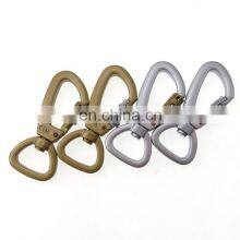 Wholesale 7075 Anodized Aluminum Swivel Carabiner Hooks With Auto Locking thumbnail-1