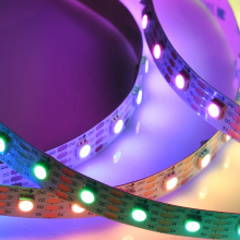 DC5V SK9822 RGB 10mm PCB Flex Digital RGB Addressable 60 Led Pixel Led Strip Lighting