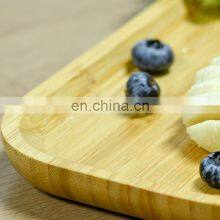 Durable Dishes & Plates Different Size Kitchen Round Rectangle Reusable Natural Bamboo Serving Plate Plates thumbnail-5