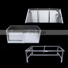 Dog Grooming Bath Tub Stainless Steel Bathtub For Pet SPA Shower thumbnail-4