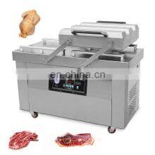 Automatic 170 Kg Ready Cook Whole Chicken Meal Skin Meat Food Seal Vacuum Pack Machine For Poultry