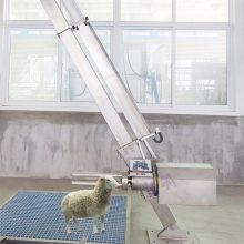 Slaughter House Live Goats And Sheep Skinning Machine For Lamb Slaughtering Equipment