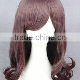 Cheap 40CM Medium Short Taro Color Cosplay Lolita Girls Wig Anime Cosplay thumbnail-2